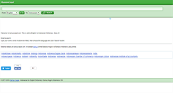 Desktop Screenshot of kamuscepat.com